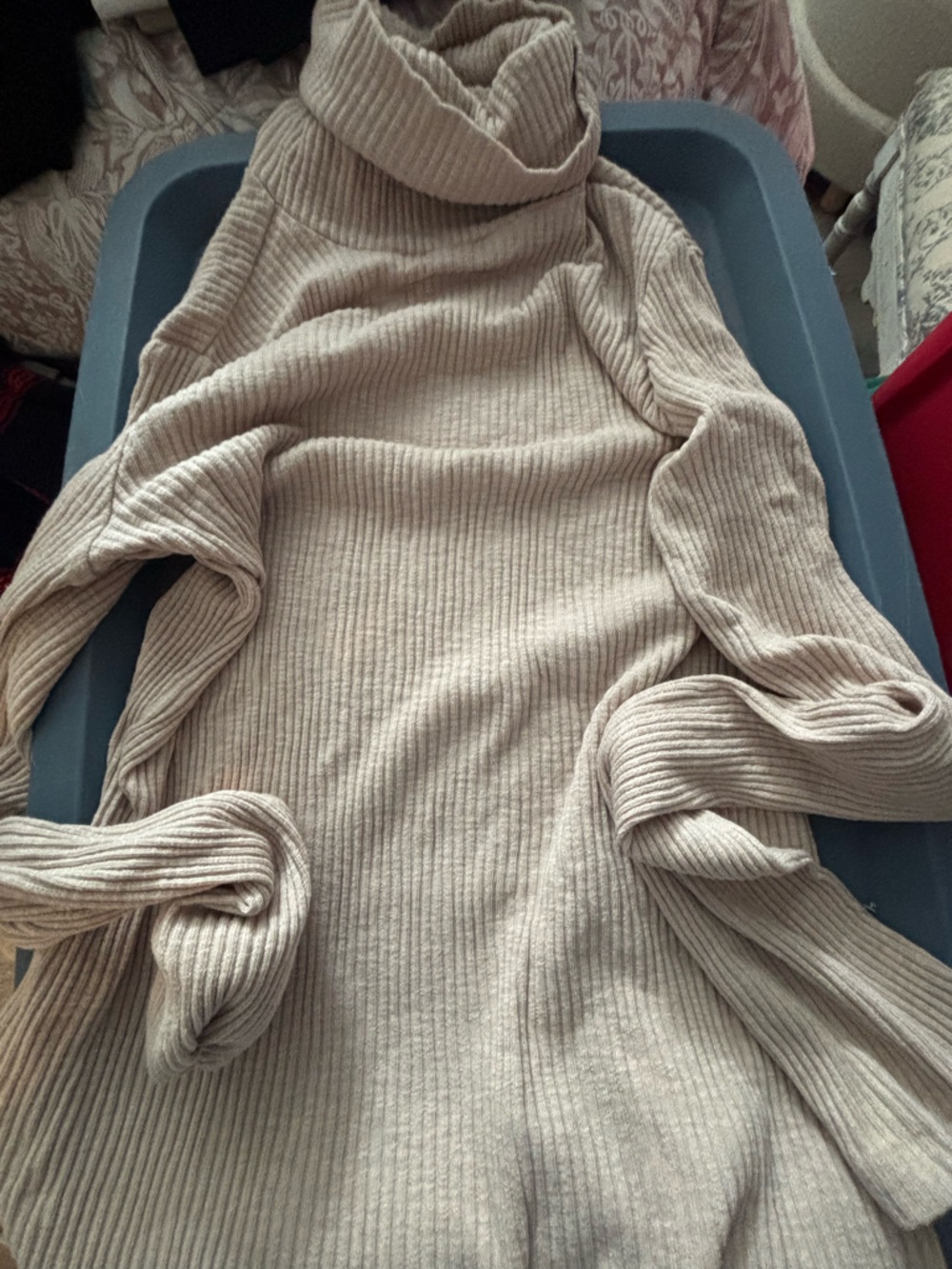 Lulus turtleneck tan